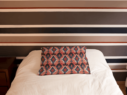 Abstract Ikat Pattern Pillowcase - SANKTUARI DECOR