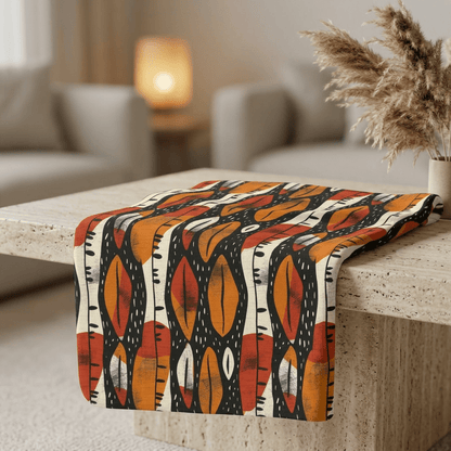 Abstract Tribal Sherpa Blanket - SANKTUARI DECOR