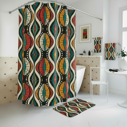 African Ankara Print Bundle - Wide Mat New Angle