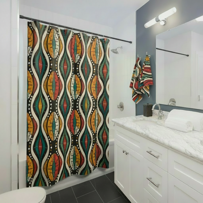 African Ankara Bathroom Set