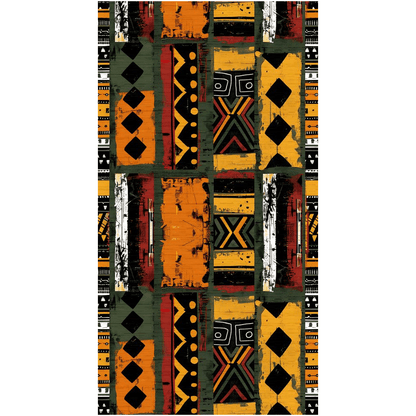 African Mudcloth Blackout Curtains - SANKTUARI DECOR