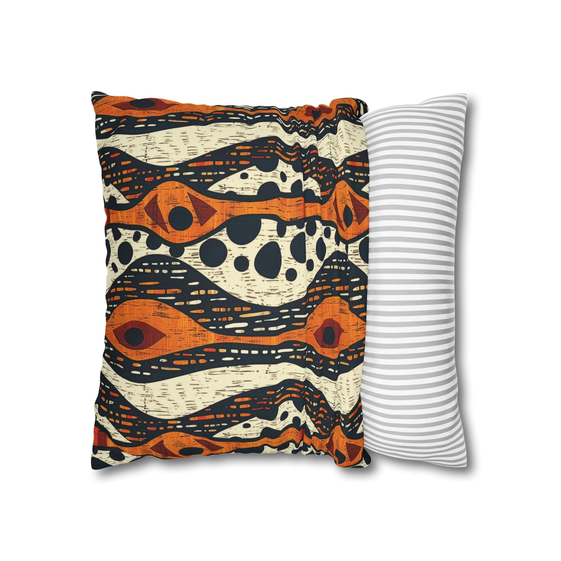 African Tribal Mudcloth Pillow Cover - SANKTUARI DECOR