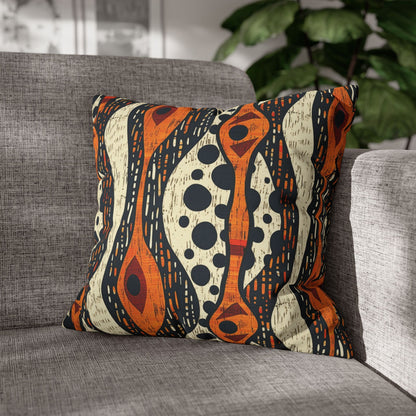 African Tribal Mudcloth Pillow Cover - SANKTUARI DECOR