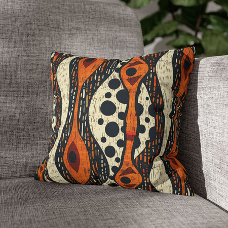 African Tribal Mudcloth Pillow Cover - SANKTUARI DECOR