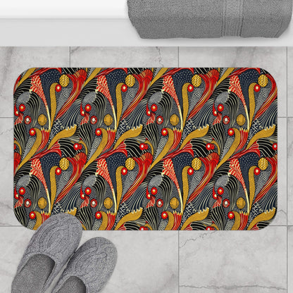 Ankara Print Bath Mat - SANKTUARI DECOR