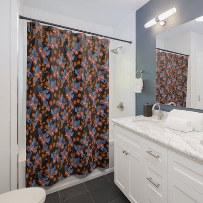 Batik Print Shower Curtain - SANKTUARI DECOR
