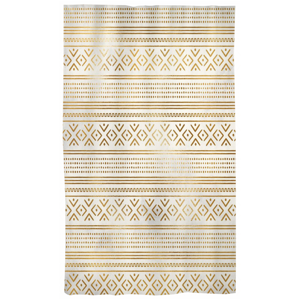 Gold African Curtain