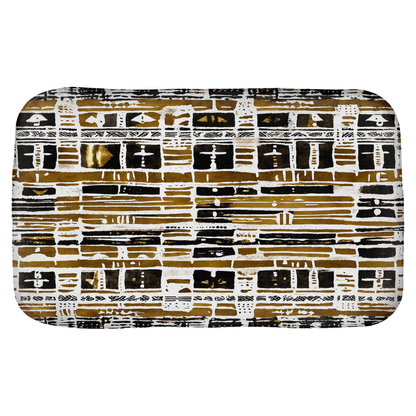 Bogolan Mudcloth Bath Mat - SANKTUARI DECOR