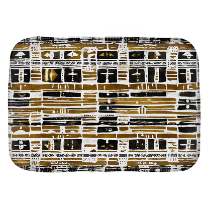 Bogolan Mudcloth Bath Mat - SANKTUARI DECOR