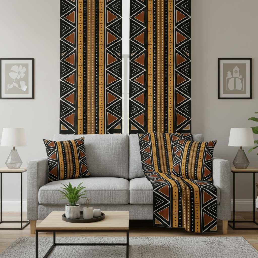 Mudcloth Living Room Bundle