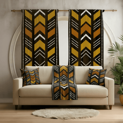 Bogolan Mudcloth Living Room Bundle - SANKTUARI DECOR