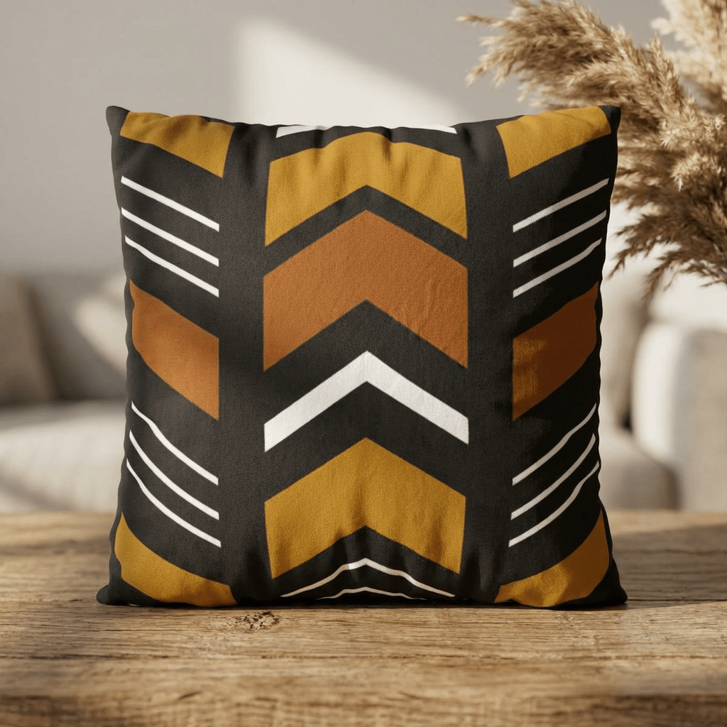 Bogolan Mudcloth Living Room Bundle - SANKTUARI DECOR