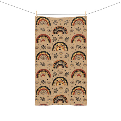 Boho Rainbow Hand Towel - SANKTUARI DECOR