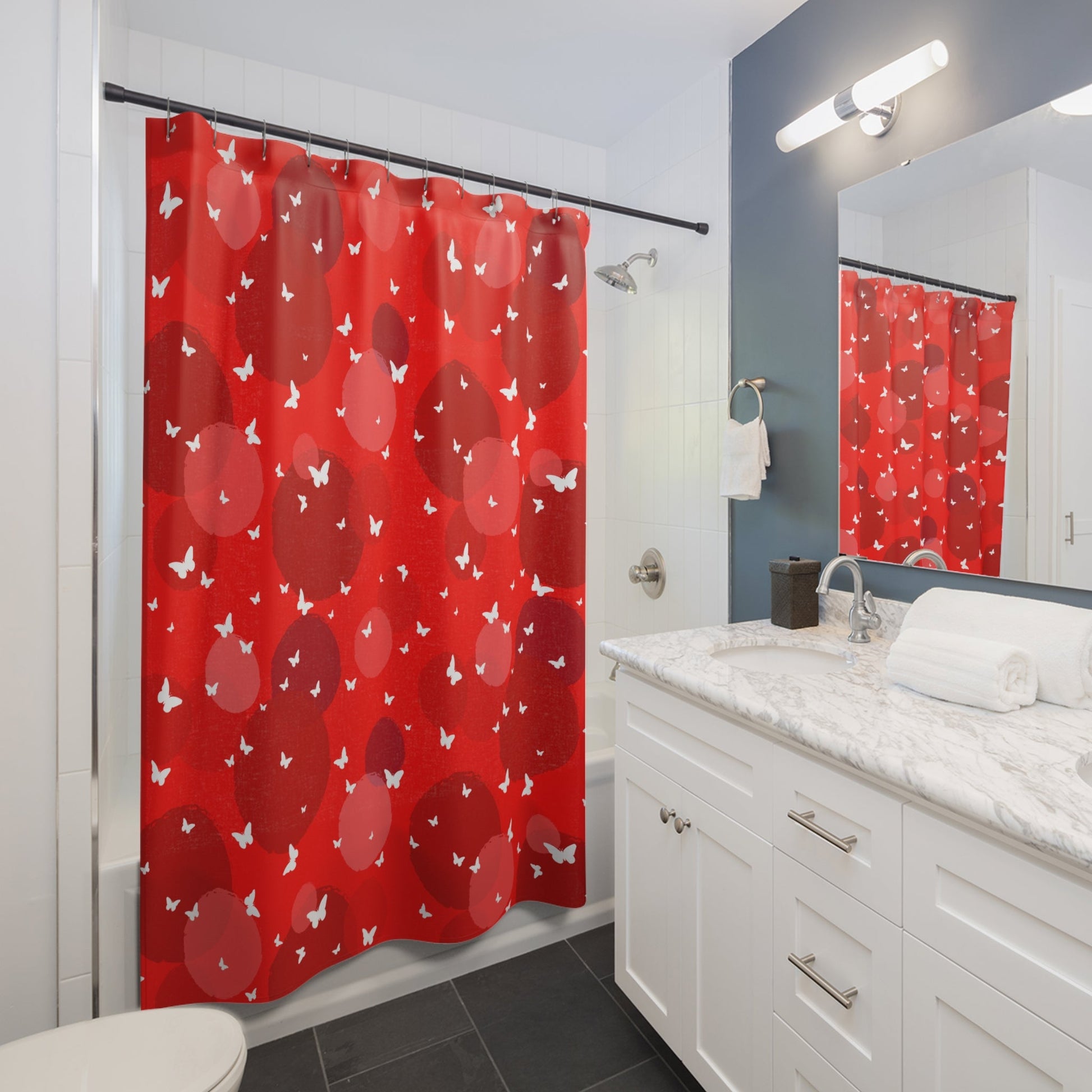 Butterflies Shower Curtains - SANKTUARI DECOR
