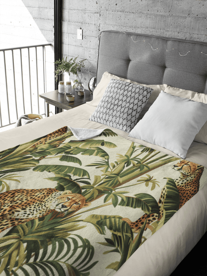 Cheetah Jungle Blankets - SANKTUARI DECOR