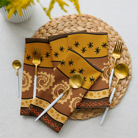 Ankara Mudcloth Dinner Napkins