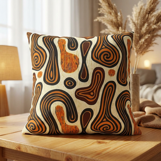 Tribal Art Pillow Cover