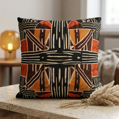 Bogolan Mudcloth Couch Pillow