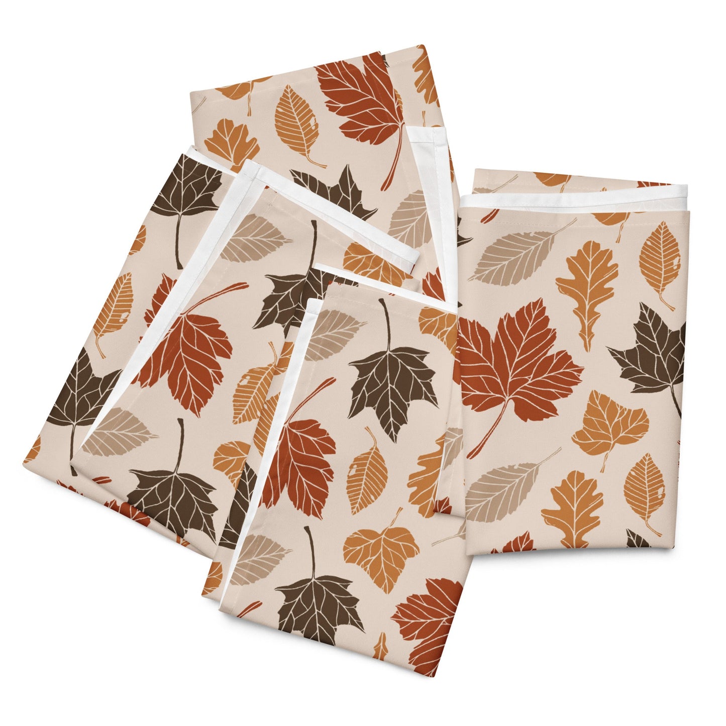 Fall Leaves Napkins Set - SANKTUARI DECOR