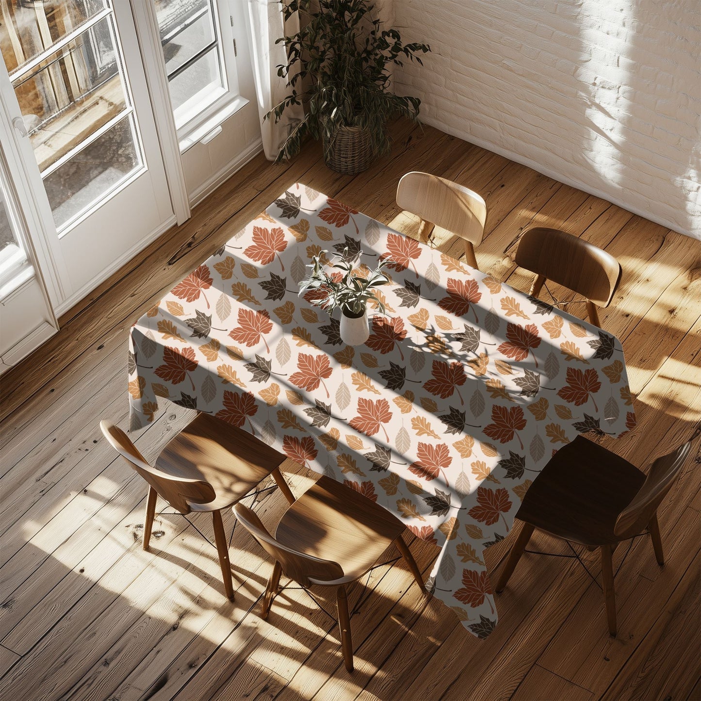Fall Leaves Tablecloth - SANKTUARI DECOR