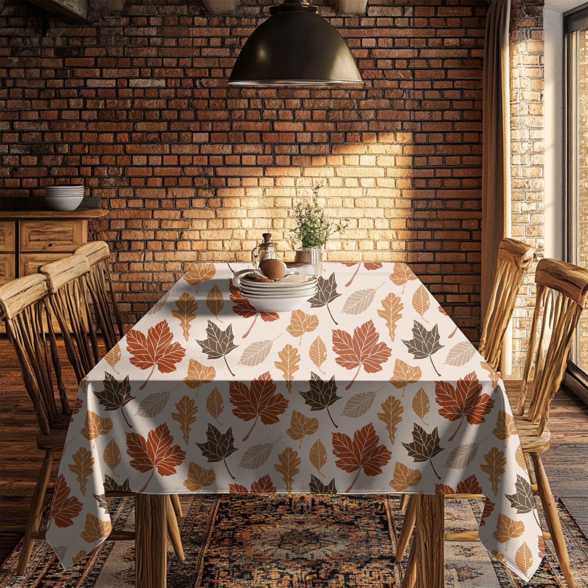 Fall Leaves Tablecloth - SANKTUARI DECOR