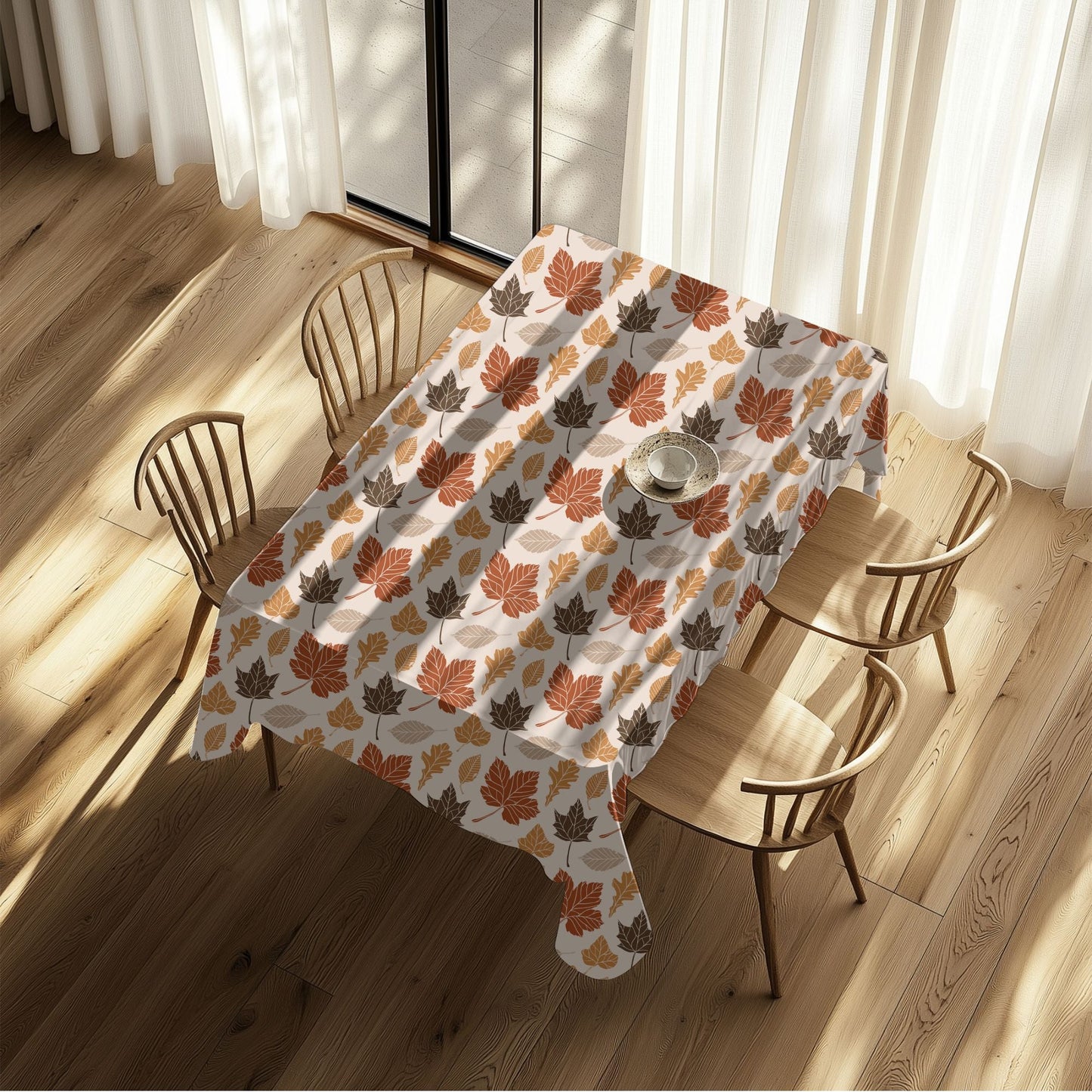 Fall Leaves Tablecloth - SANKTUARI DECOR