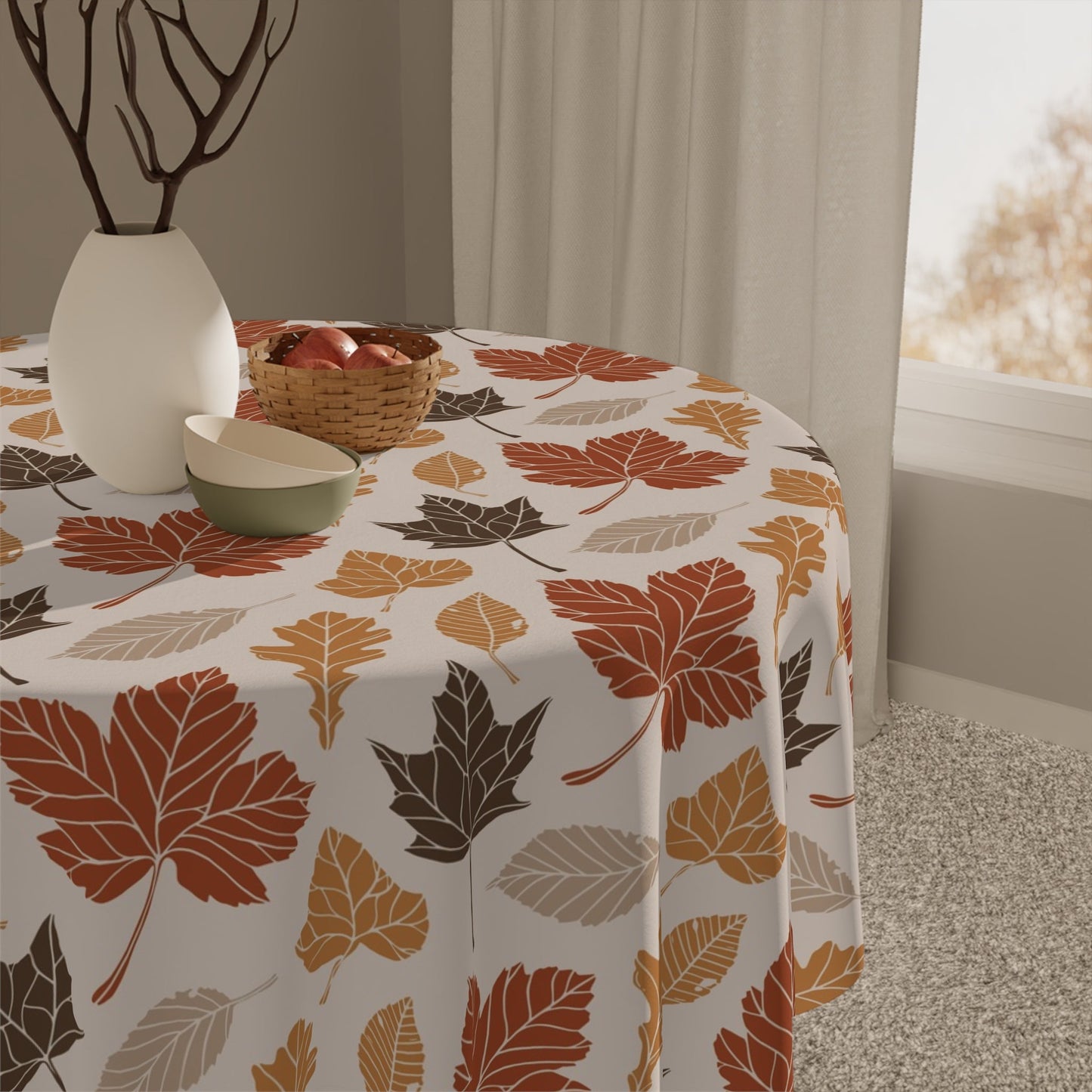 Fall Leaves Tablecloth - SANKTUARI DECOR