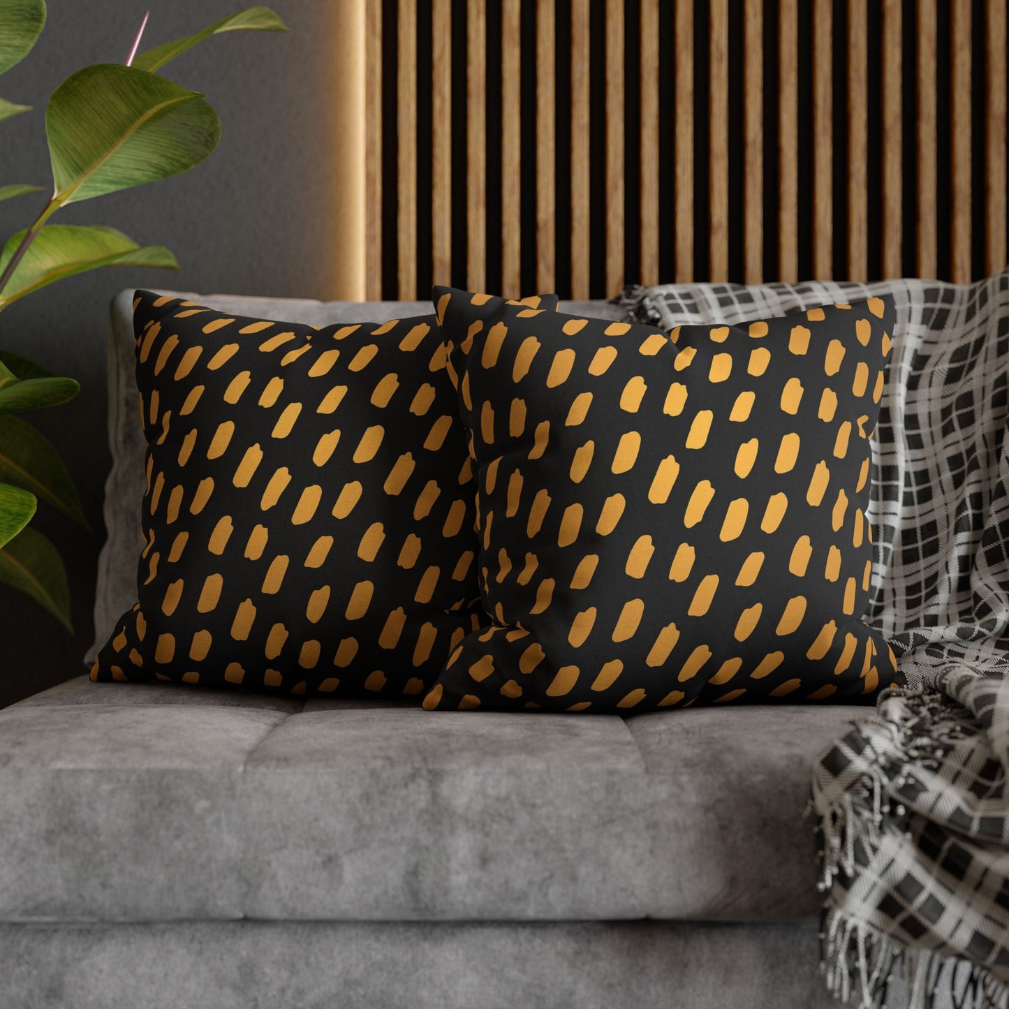 Gold Dots Pillow Cover - SANKTUARI DECOR