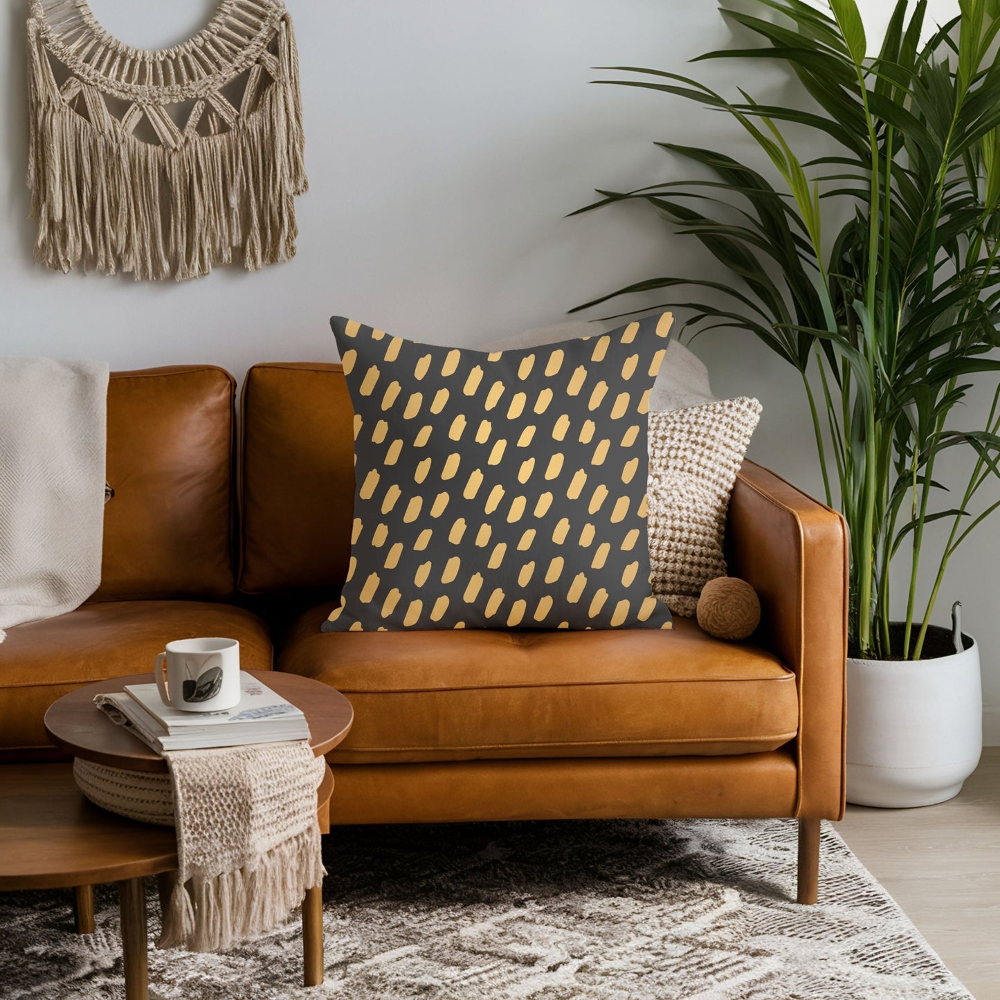 Gold Dots Pillow Cover - SANKTUARI DECOR