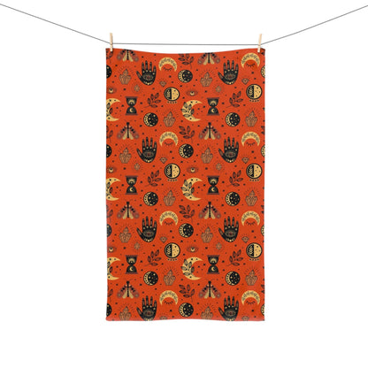 Hamsa Hand Evil Eye Hand Towel - SANKTUARI DECOR