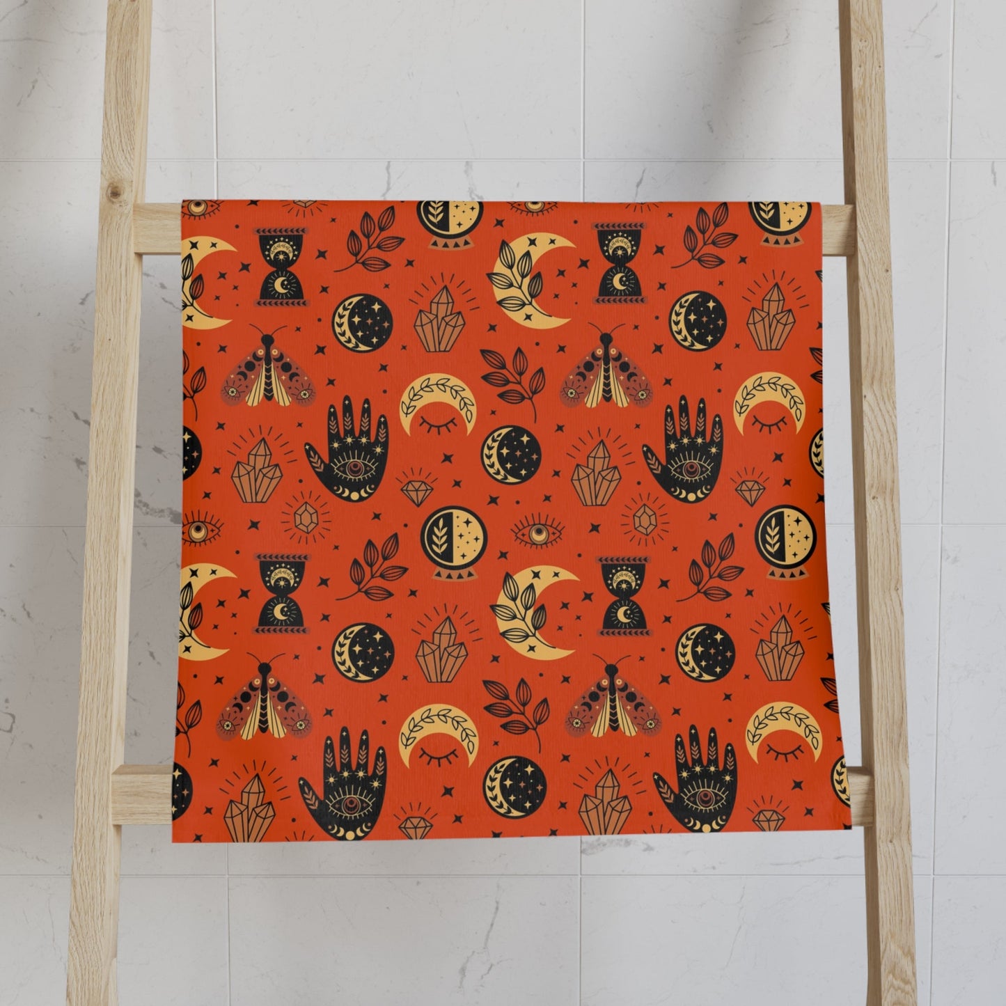 Hamsa Hand Evil Eye Hand Towel - SANKTUARI DECOR