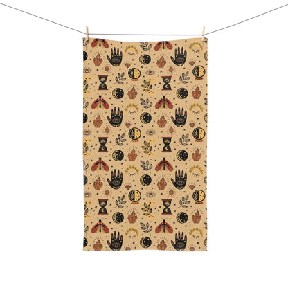 Hamsa Hand Evil Eye Hand Towel - SANKTUARI DECOR