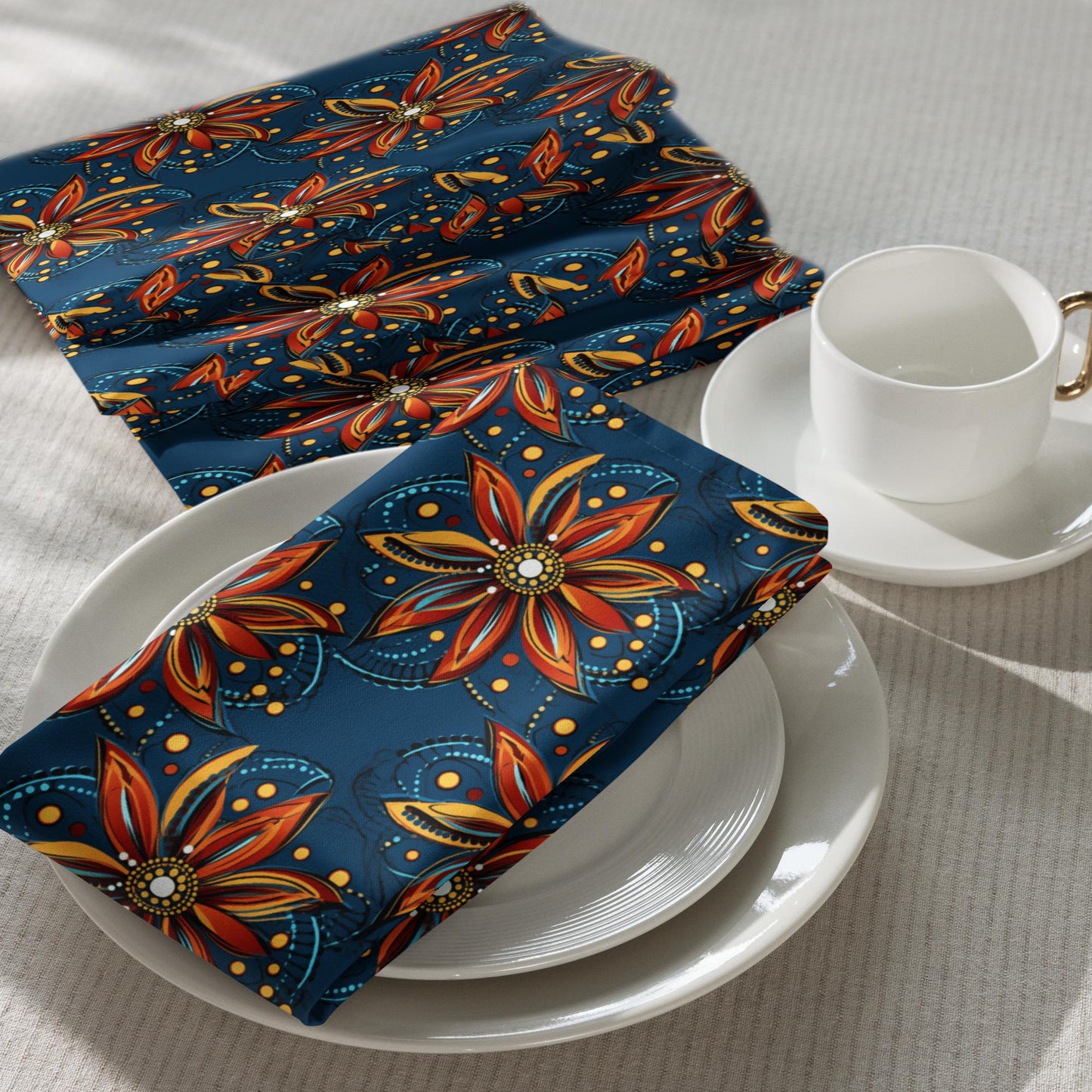 African-Inspired Napkins Set