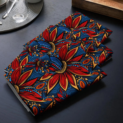 Ankara Floral Napkin Set