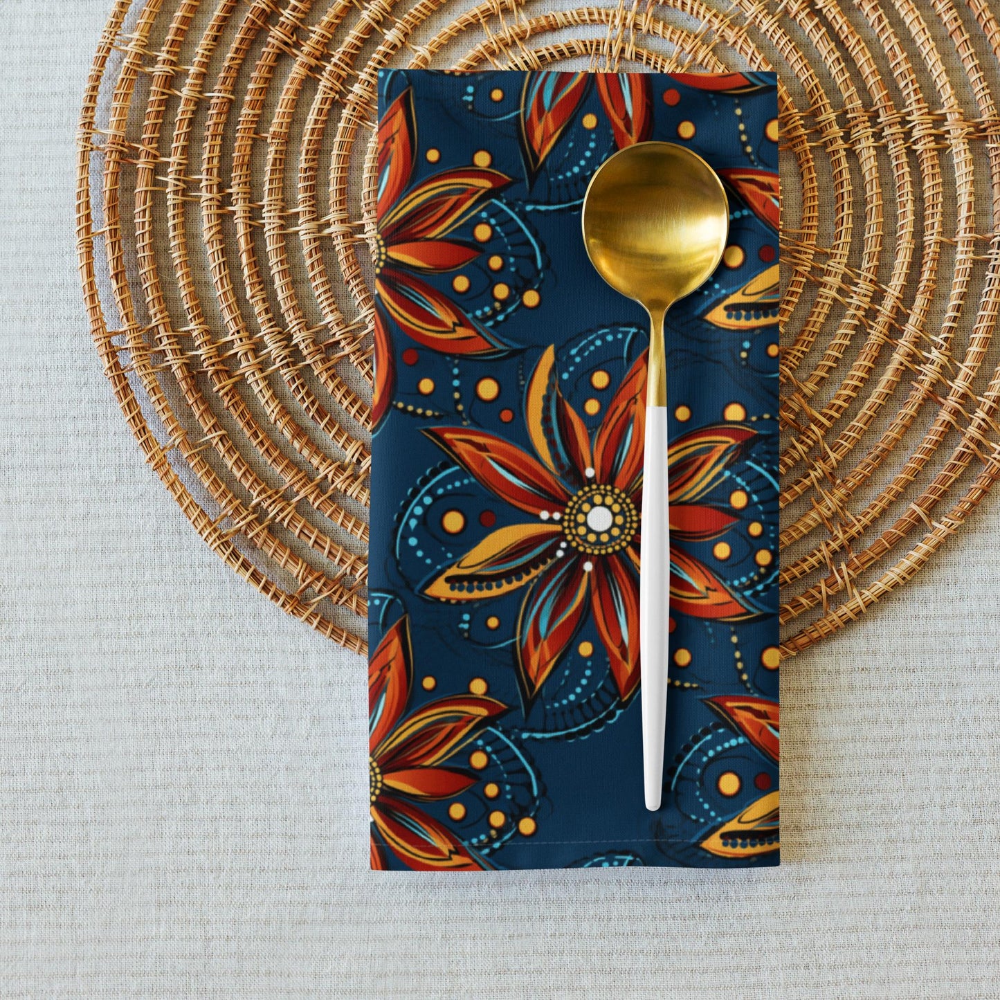 African-Inspired Napkins Set