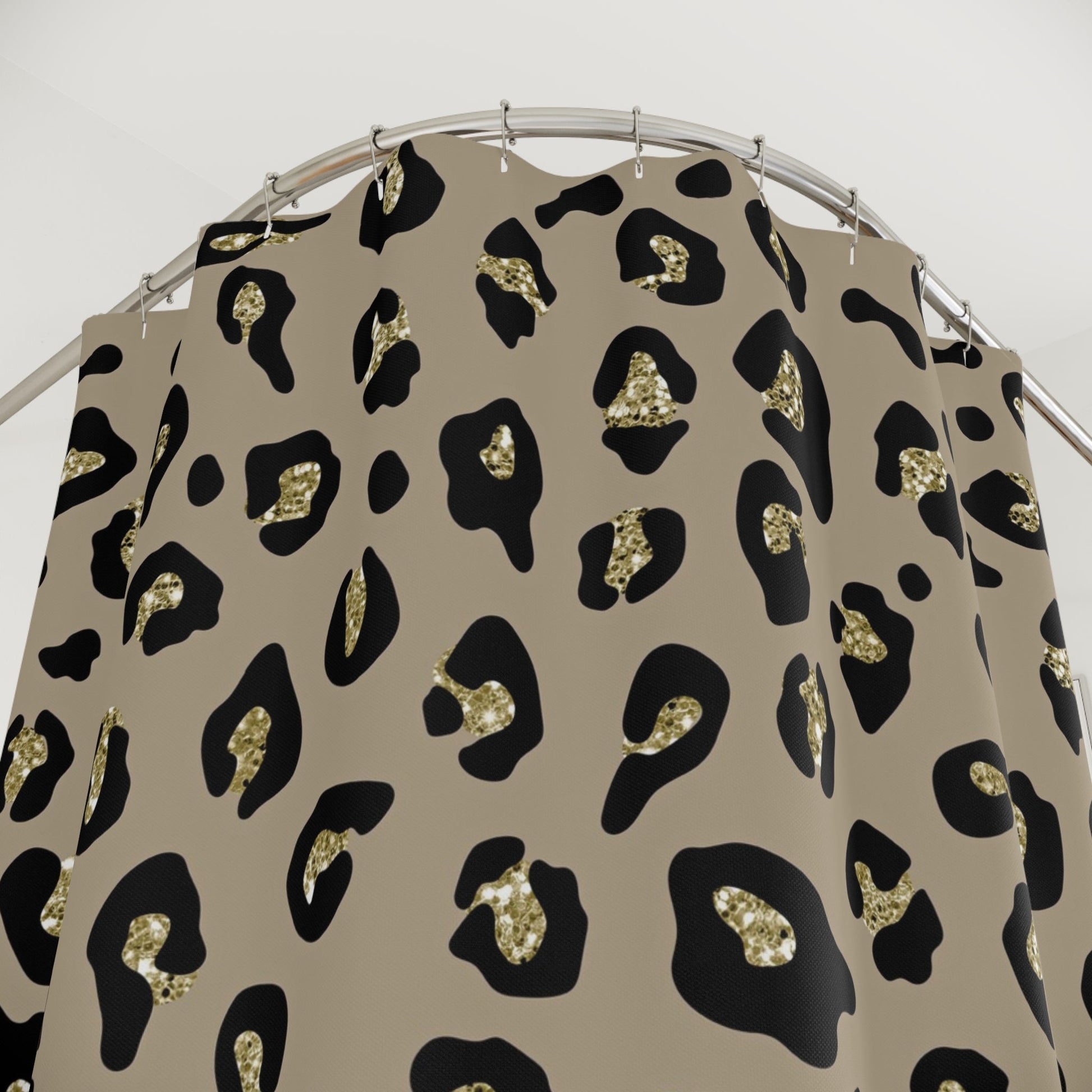 Leopard Print Shower Curtain - SANKTUARI DECOR