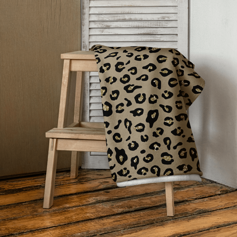 Leopard Print Towel - SANKTUARI DECOR