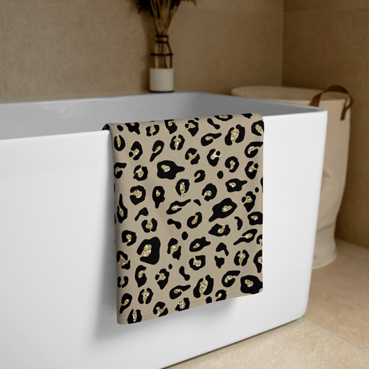 Leopard Print Towel - SANKTUARI DECOR