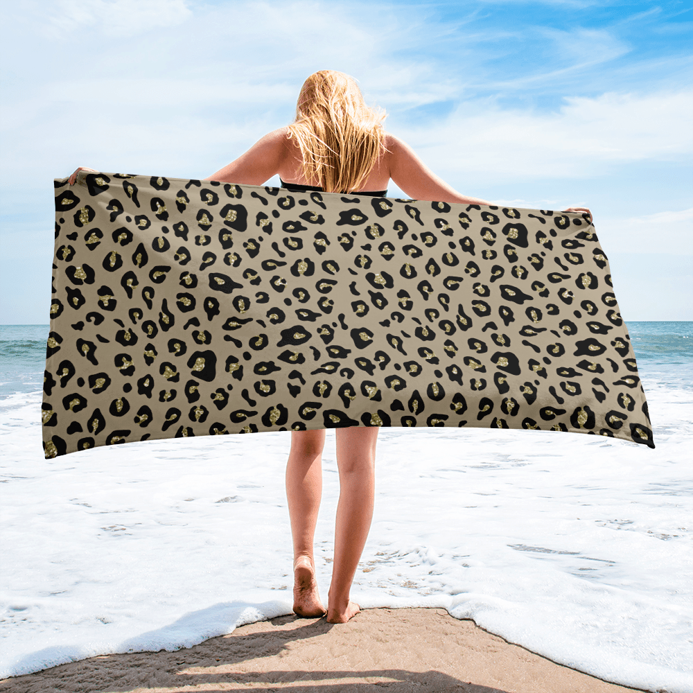 Leopard Print Towel - SANKTUARI DECOR