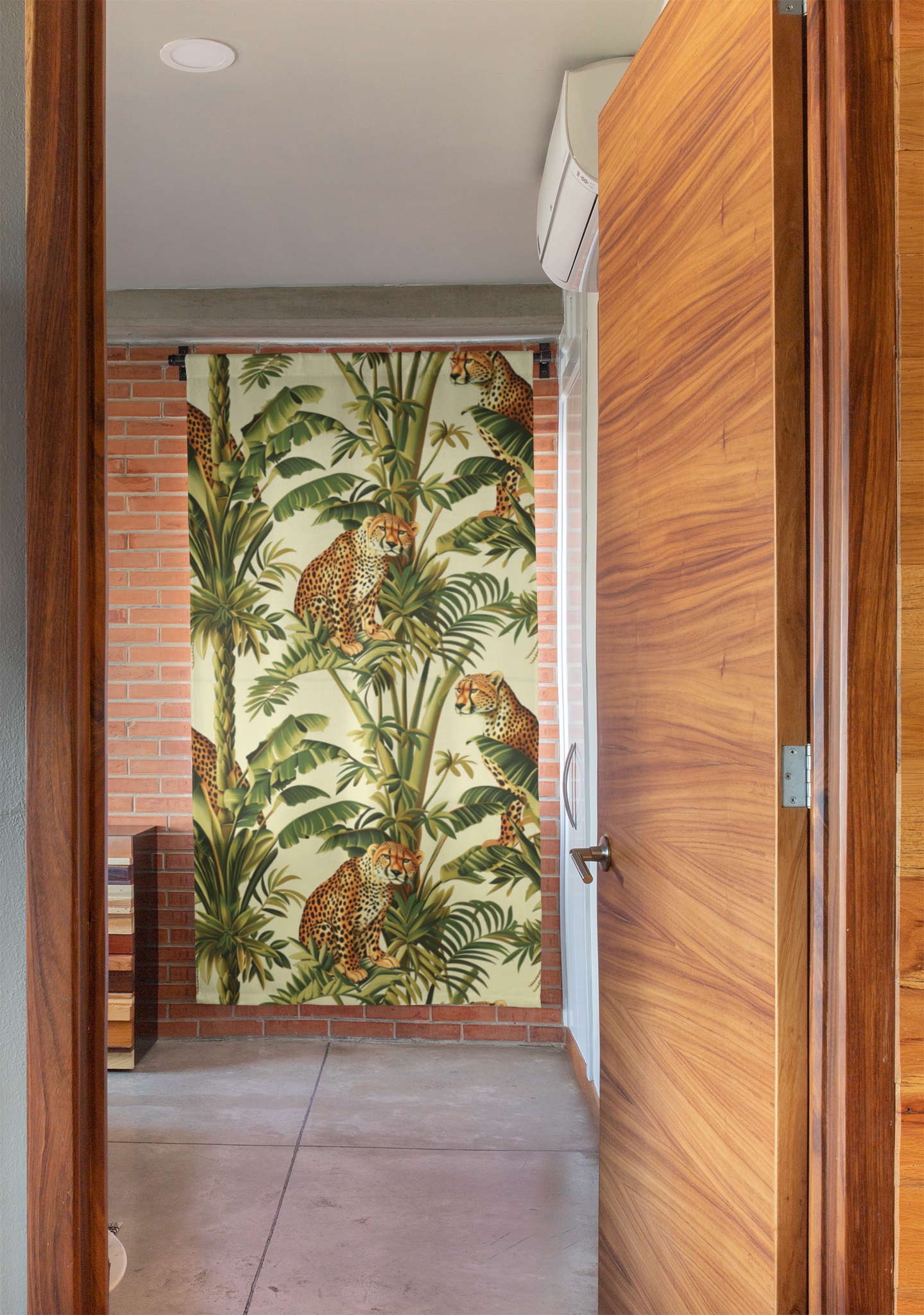 Cheetah Jungle Blackout Window Curtains