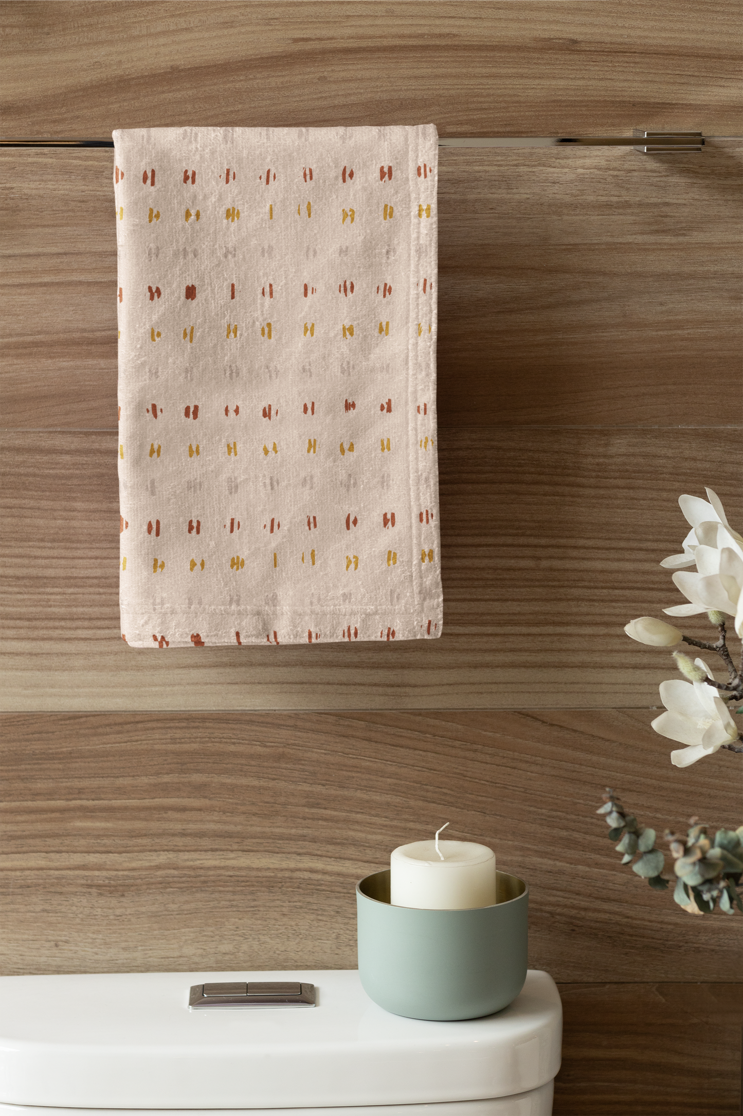 Abstract Stripes Hand Towel