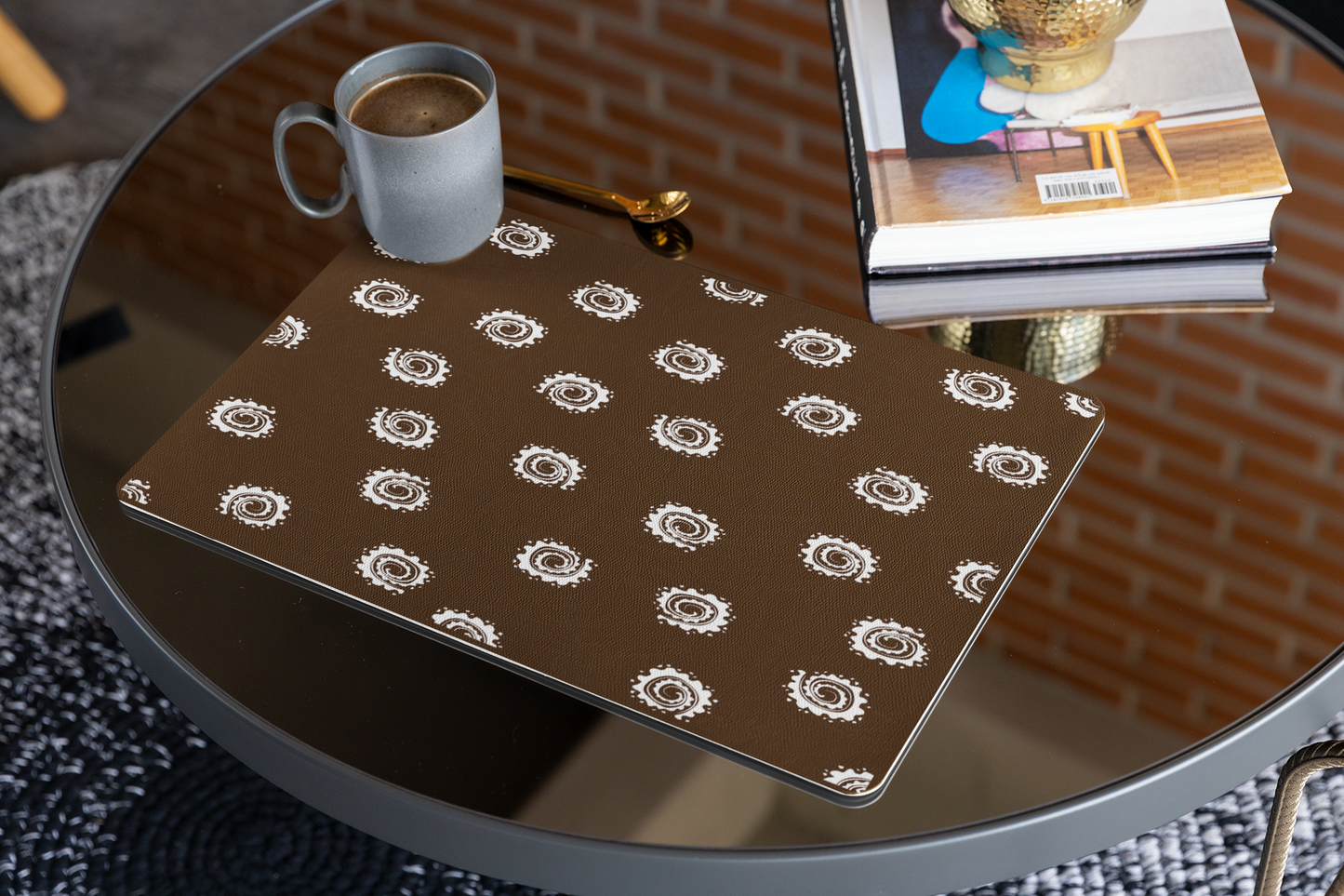 Ankara Twirl Mudcloth Placemat