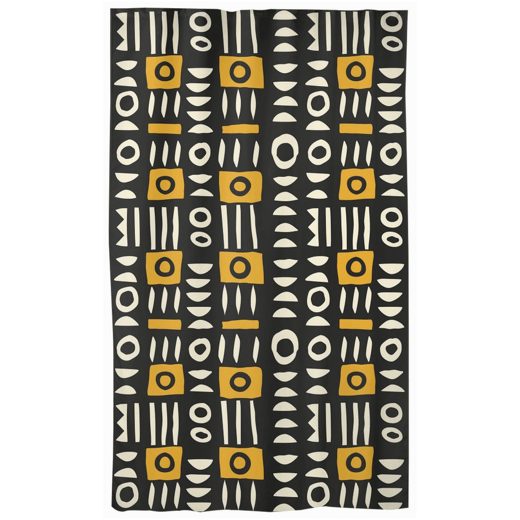 Mudcloth Blackout Curtain - SANKTUARI DECOR
