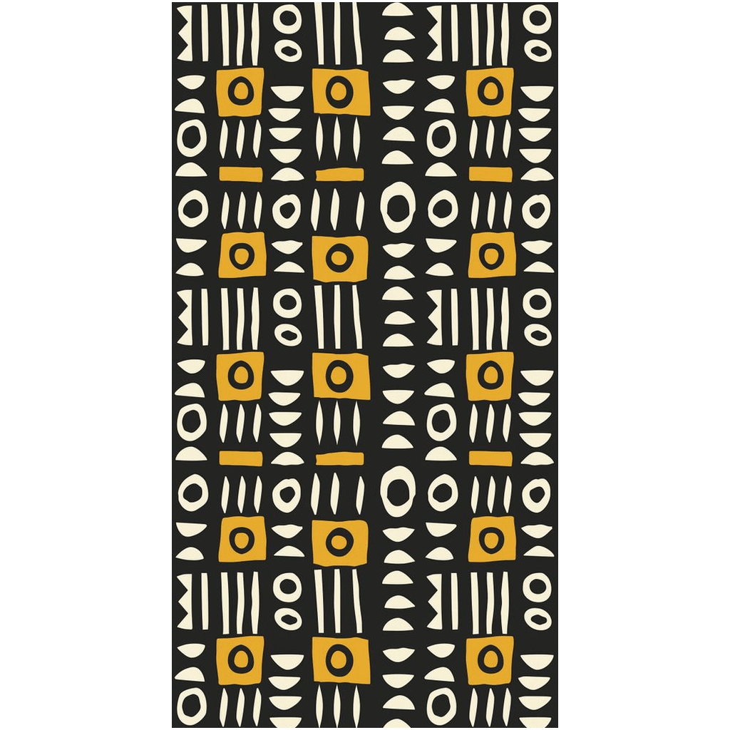 Mudcloth Blackout Curtain - SANKTUARI DECOR