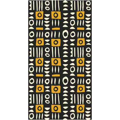 Mudcloth Blackout Curtain - SANKTUARI DECOR