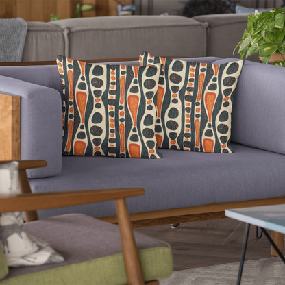 Afro-boho accent pillows for modern homes