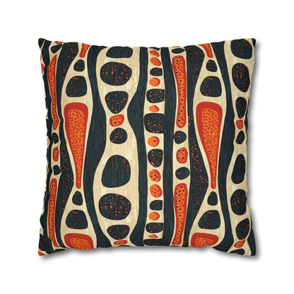 African geometric print pillow covers