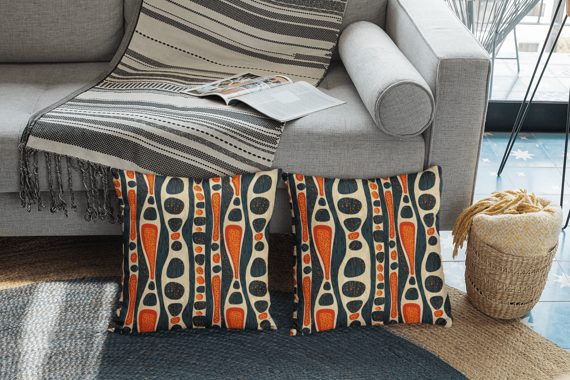 Mudcloth Cushion Cover - SANKTUARI DECOR