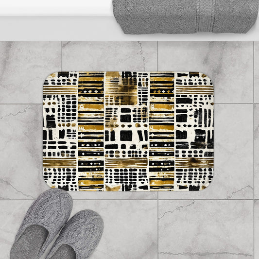 Mudcloth Polka Dot Bathroom Set - SANKTUARI DECOR