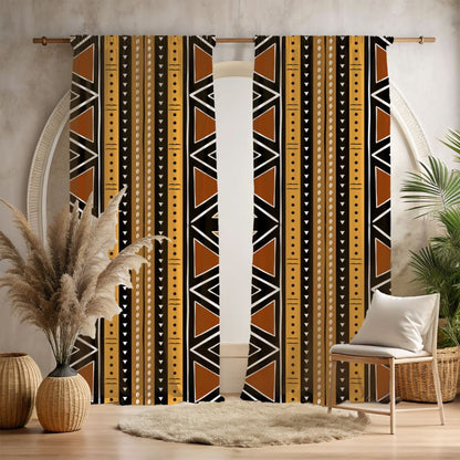 Mudcloth Stripe Living Room Bundle - SANKTUARI DECOR
